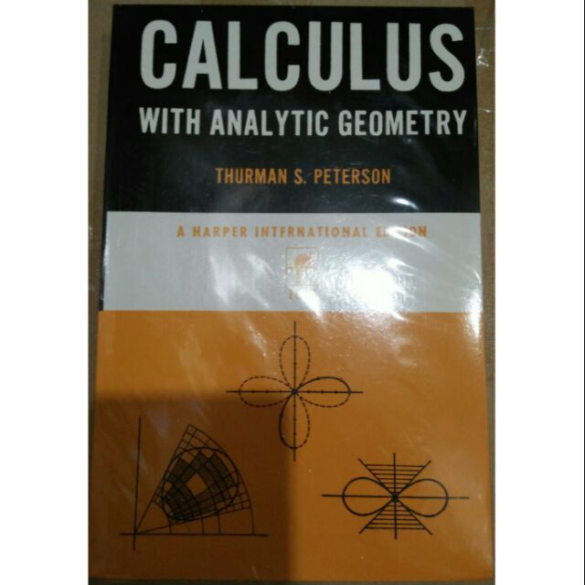 Calculus with analytic geometry by thurman peterson shopee philippines