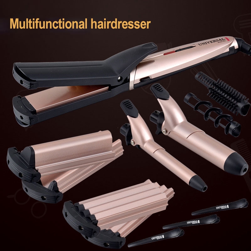 hair straightener and curler in one