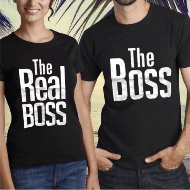 boss couple shirt