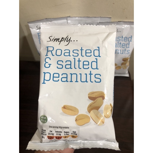 Lidl Simply Roasted & Salted Peanuts 200g UK Shopee Philippines