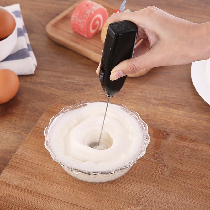 Handheld Electric Mini Kitchen Stirrer / Coffee ,Egg ,Milk Shake Mixer / Kitchen Whisk Beater / Egg Hand Stirring Blender / Cooking Mixer Tools / Milk Frother / stirring stick / Multifunctional Kitchen Tools / Kitchen Utensils Gadget Accessories