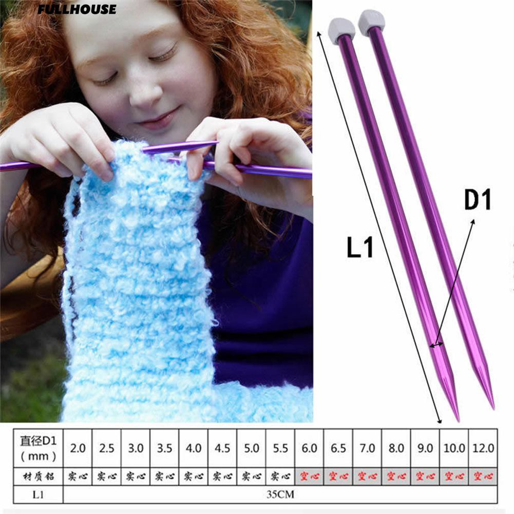 Knitting Needles Home ZCOLOR 11 Sizes 55Pcs 7.9 Double Pointed
