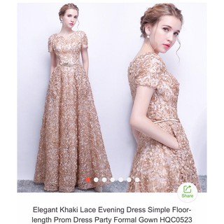 lace formal gown