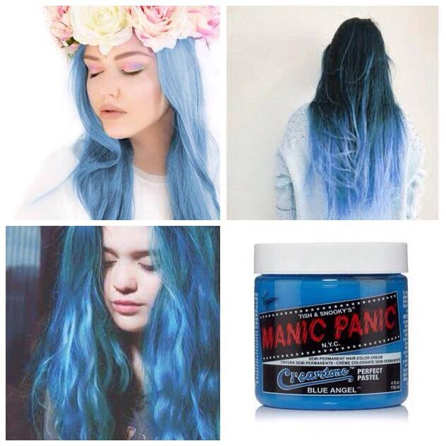 Blue Angel Creamtones ○ Manic Panic Semi-Permanent Blue Hair Dye -  ilovetodye | Shopee Philippines