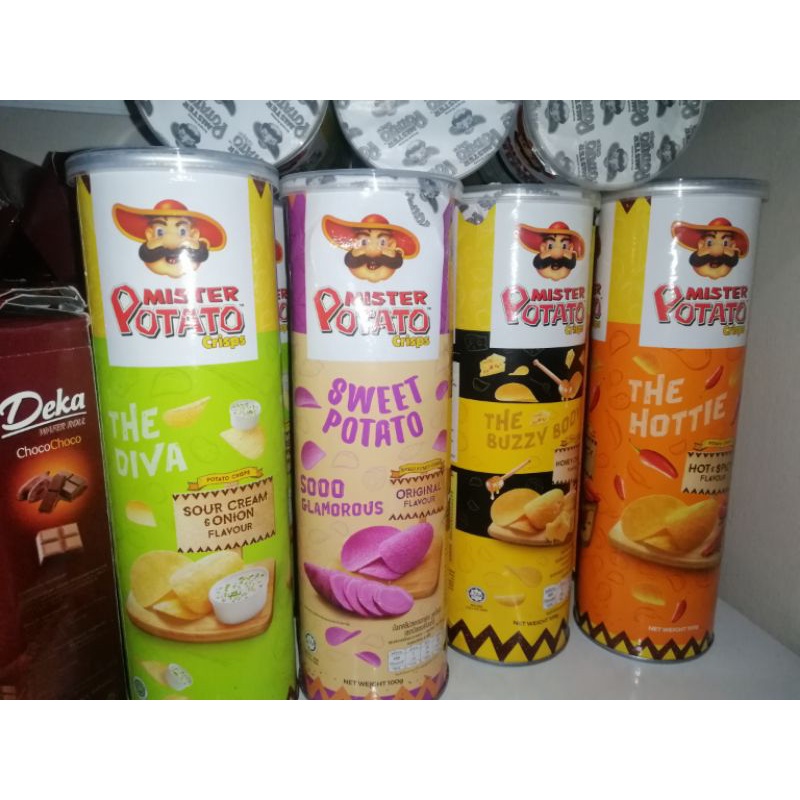 pringles Mister potato crips Shopee Philippines