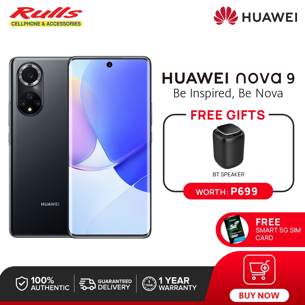 HUAWEI Nova 9 Smartphone | 8GB RAM + 256GB ROM | Snapdragon 778G 4G ...