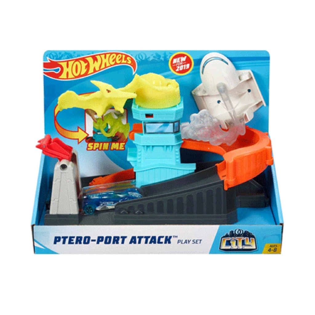 hot wheels city nemesis attack playset