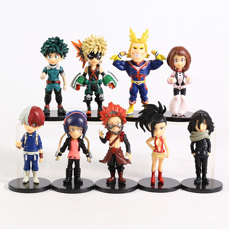 My Hero Academia Midoriya Bakugou Todoroki All Might Ochaco Kyoka ...