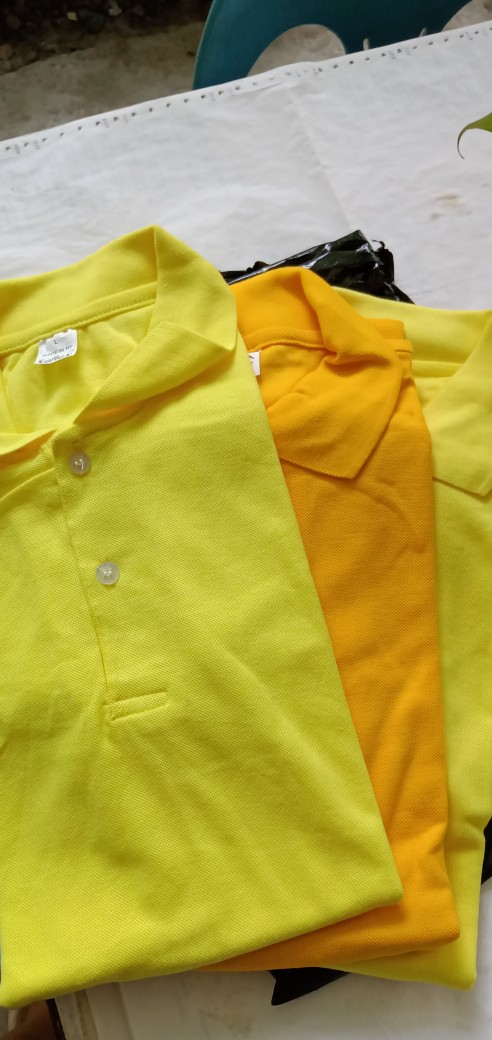 Unisex Plain Polo Shirt | Softex Whistler | Honeycomb | Gold Yellow ...