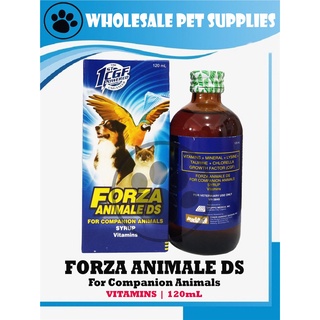 ✷✓✺FORZA ANIMALE DS  Syrup (For Companion Animals) 120mL