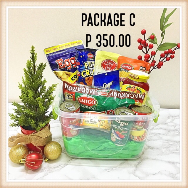 Christmas Package Grocery Giveaway Shopee Philippines