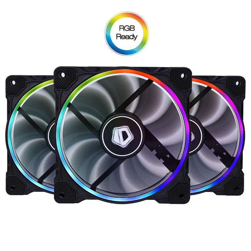 SpotIDCOOLING ZF12025RGB TRIO 3In1 Kit 5V 3Pin ARGB 120Mm Silent