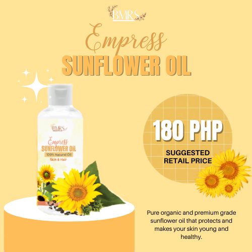 BMRS 100ML Empress Sunflower Oil High Quality Premium Grade Oil 100 Natural Organic n4BH