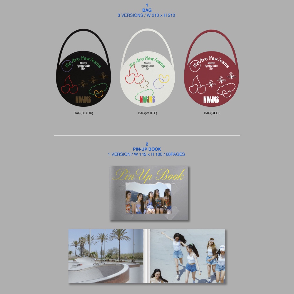 正規品直輸入】 K-POP 【新品未開封】NewJeans Bag ver. 限定盤 Bag