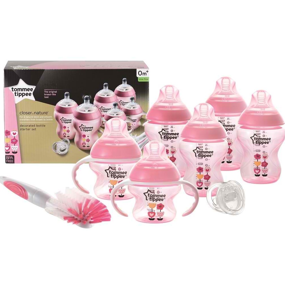 pink tommee tippee bottles