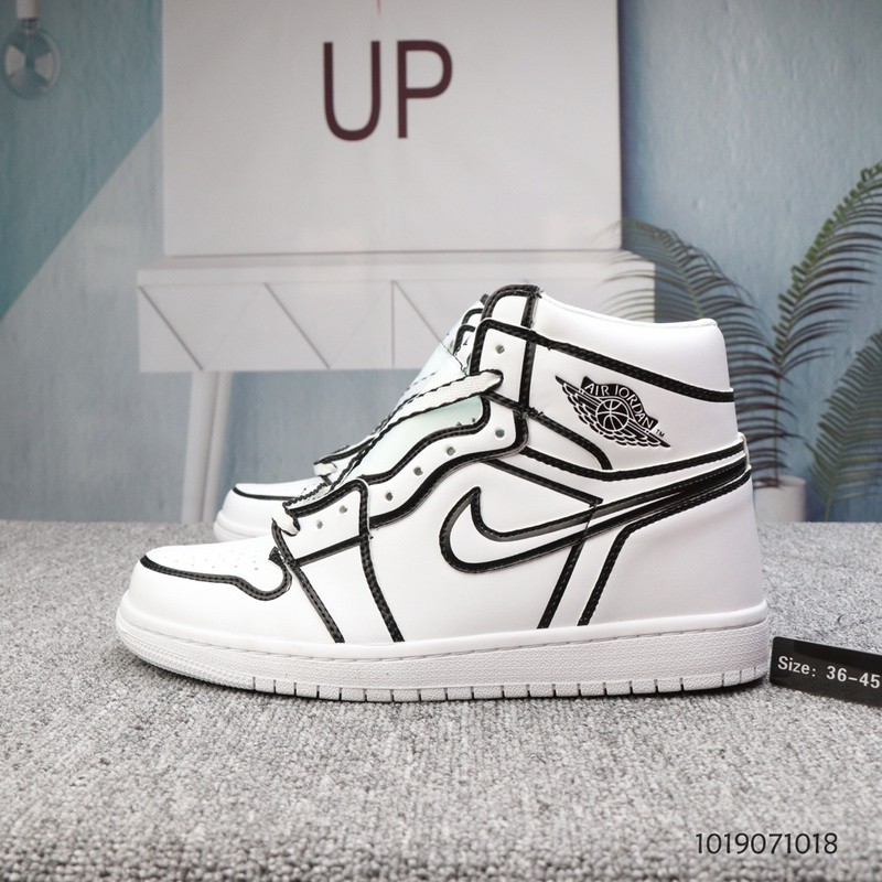 nike air jordan 1 drawing