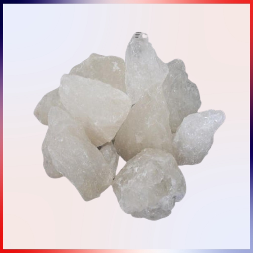 Tawas Buo (Tawas Crystal) Crystal Alum Chunks 1kg POTASSIUM ALUM 100% ...