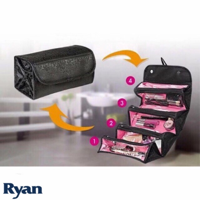 roll up cosmetic bag