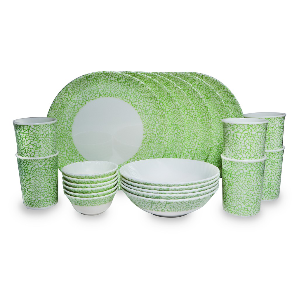 Melawares Jade 24pc Dinnerware Set Shopee Philippines