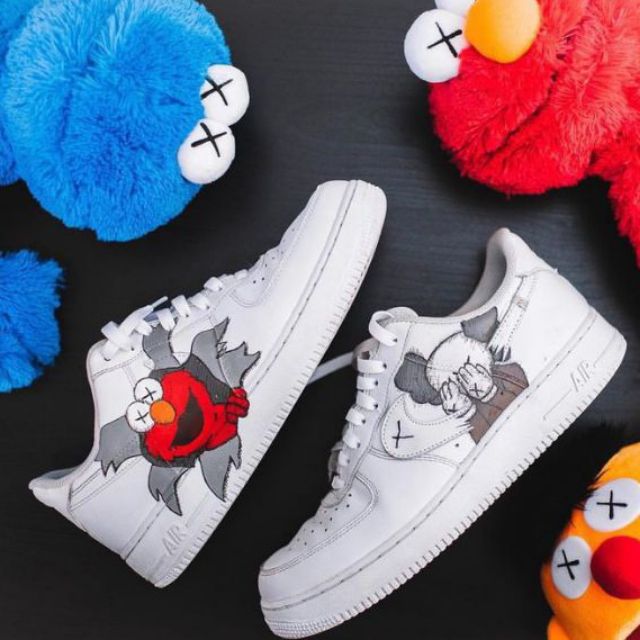 custom air force 1 kaws