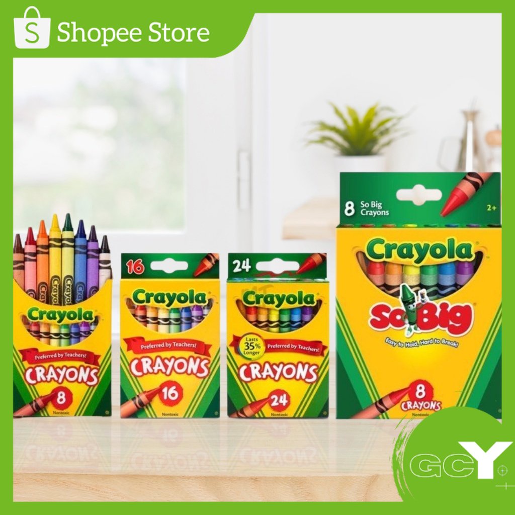 GCY Crayons For Kids and Adult, NonToxic Eagle Crayons, Crayola