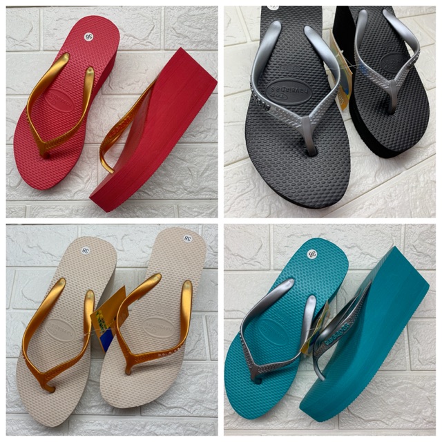 havaianas high wedge