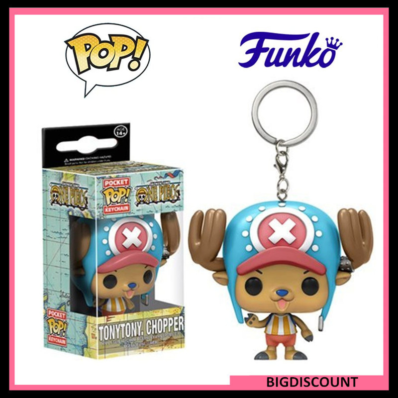 Chopper One Piece Anime Funko Pop Keychain Pocket Pop Key chain