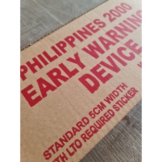 EWD Early Warning Device Heavy duty With LTO Required Sticker | Shopee ...