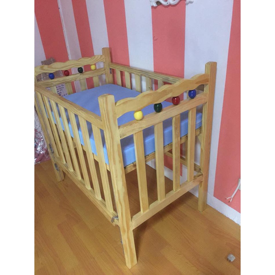 Wooden Crib Varnish By Babysm Shop Shopee Philippines