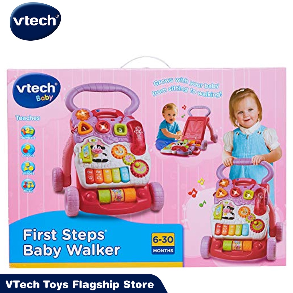 Vtech First Steps Baby Walker Baby Toddler Toy - Pink | Shopee Philippines