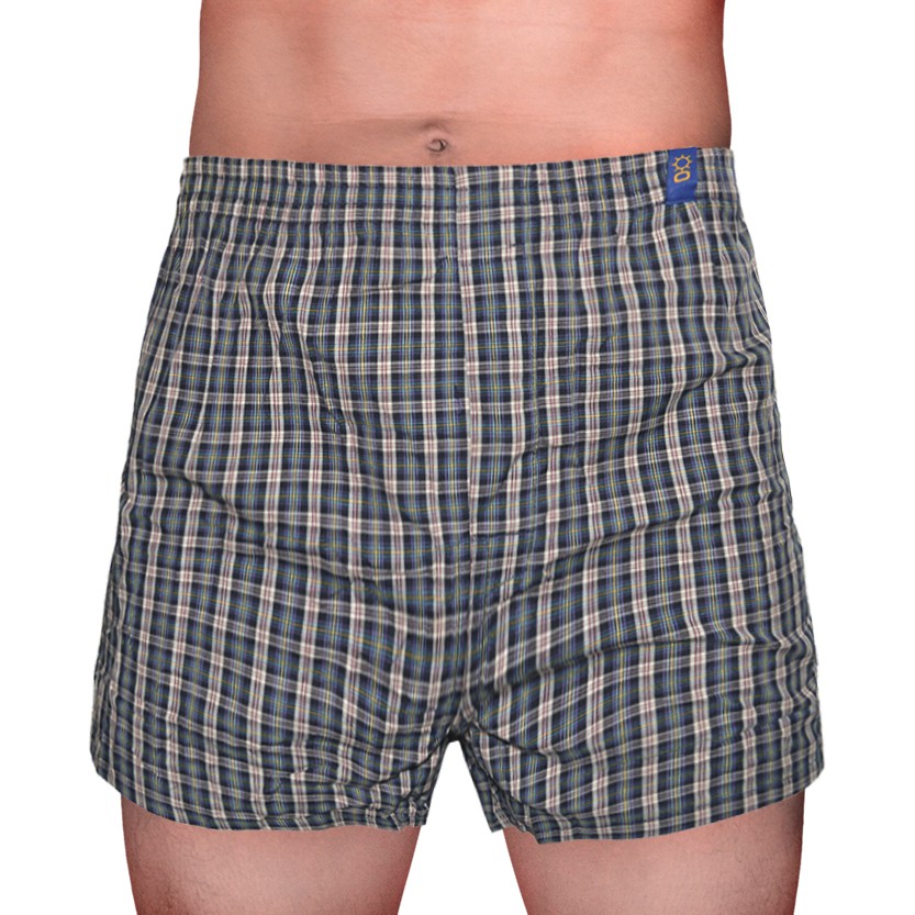 Sunjoy Checkered Boxer Shorts (Red/Gray/Brown) | Shopee Philippines