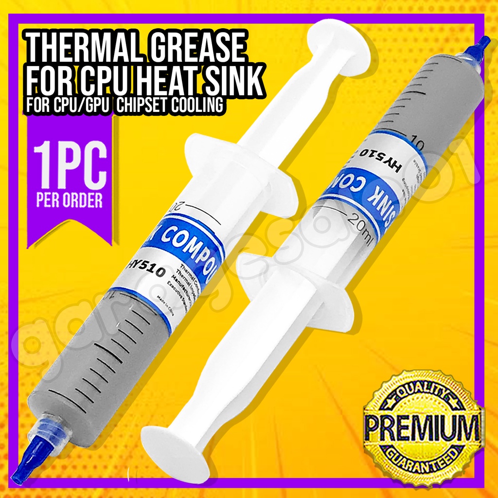 Cooling Thermal Paste HY510 For CPU Heat Sink for CPU/GPU Chipset