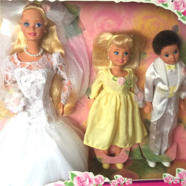 wedding party barbie