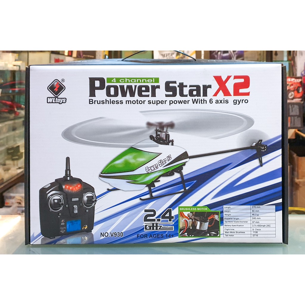 wltoys v930 power star x2