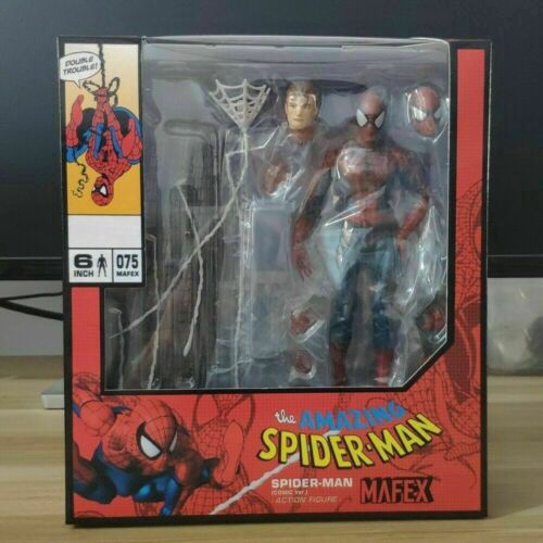 Action Figure New In Box 075 Marvel The Amazing Spider-Man Comic Ver Mafex No