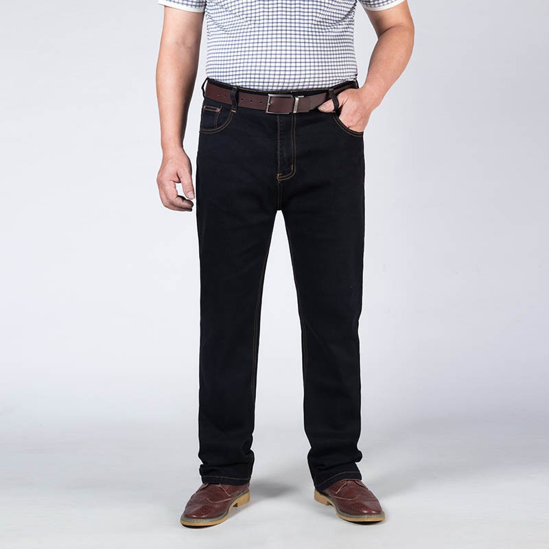 black plus size pants