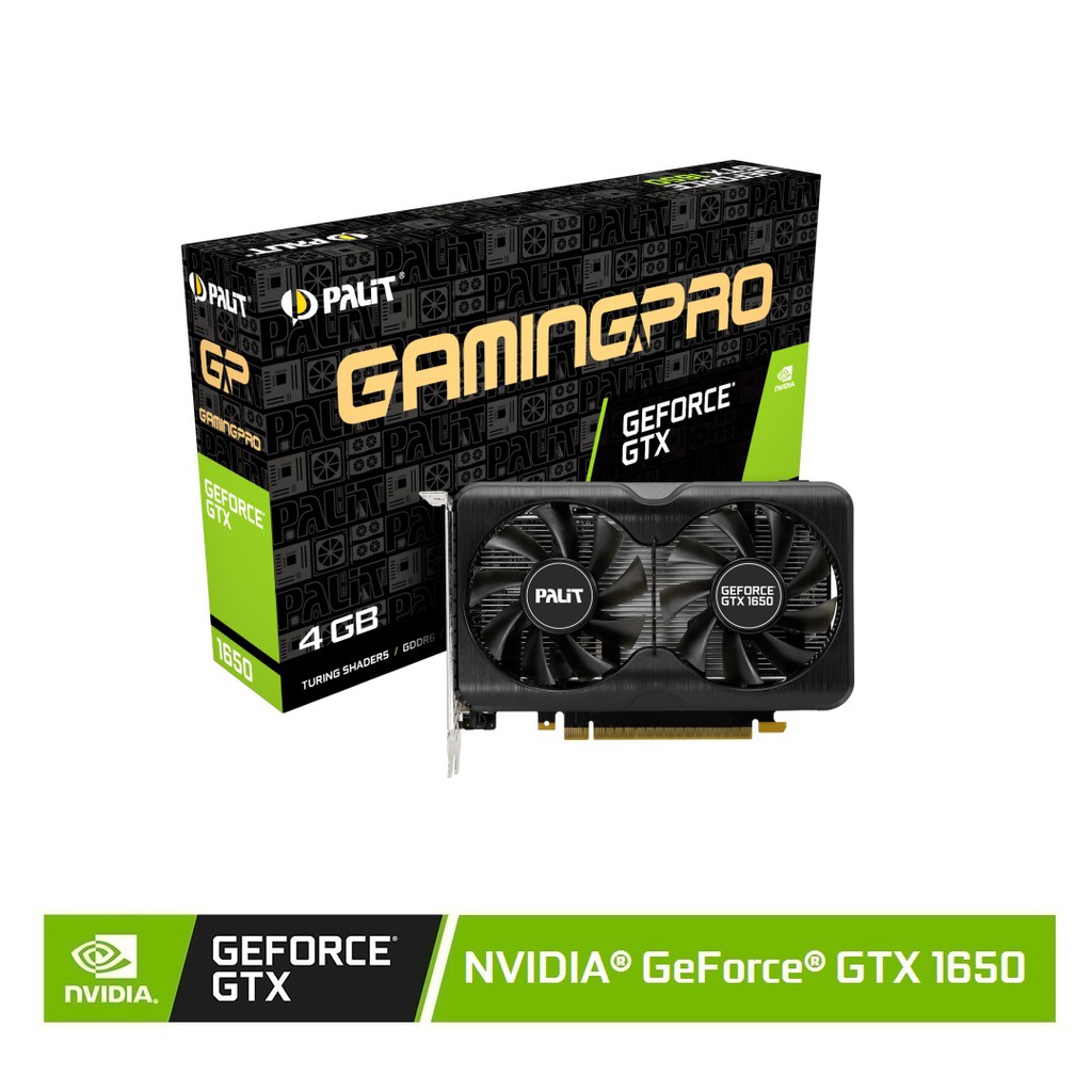 Palit GeForce® GTX 1650 Gaming Pro 4GB Graphic Card | Shopee Philippines