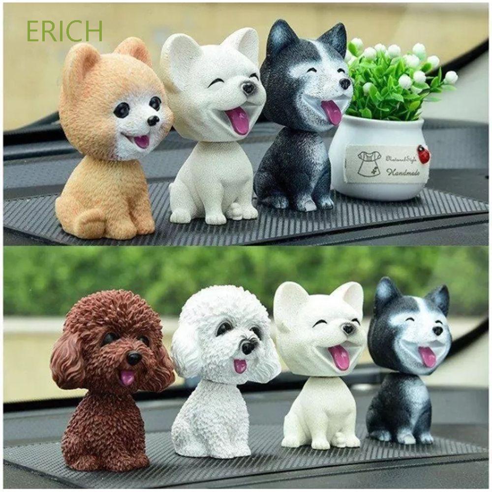 ERICH Creative Nodding Puppy Toys Car Interior Accessories Bobblehead
