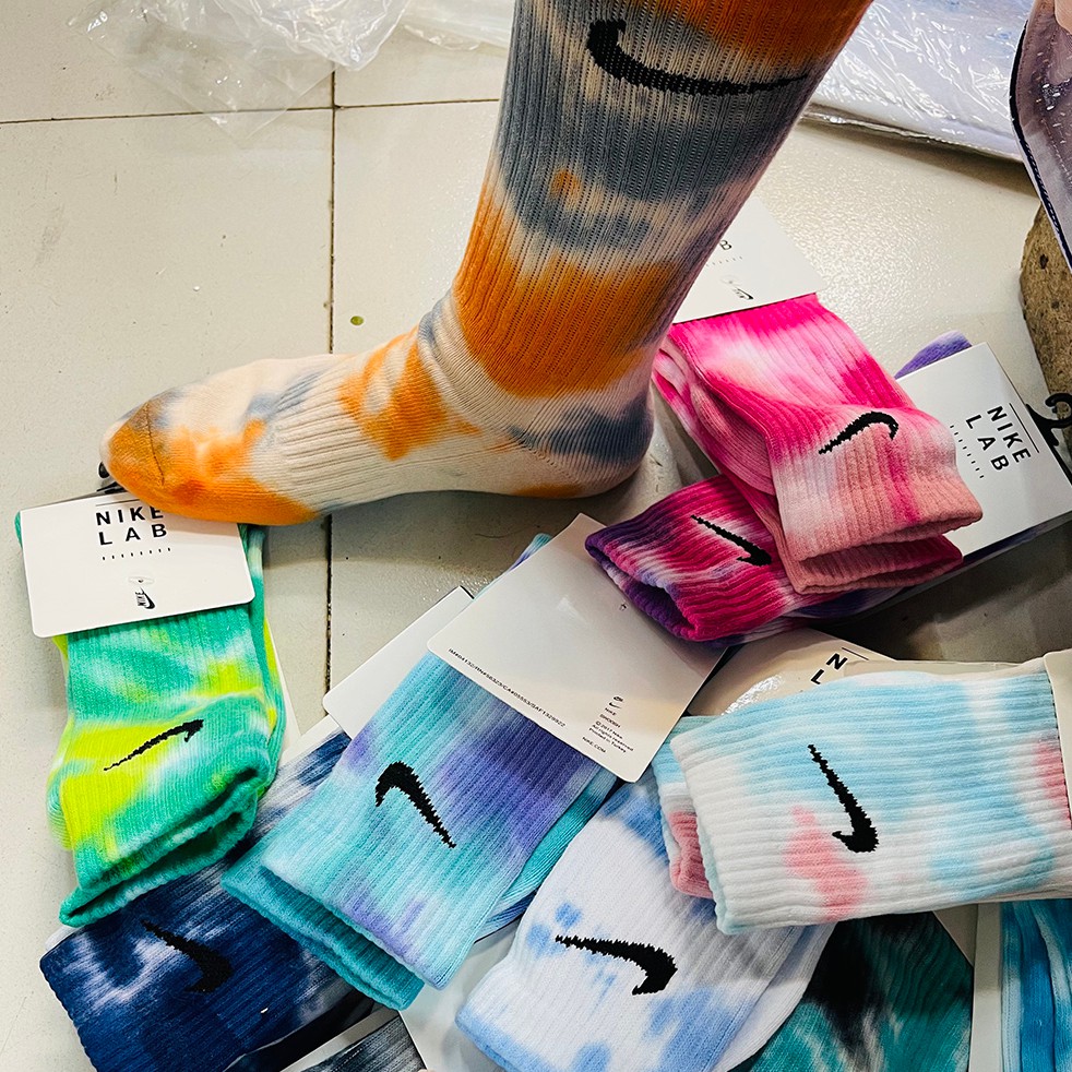 tie dye nike elite socks