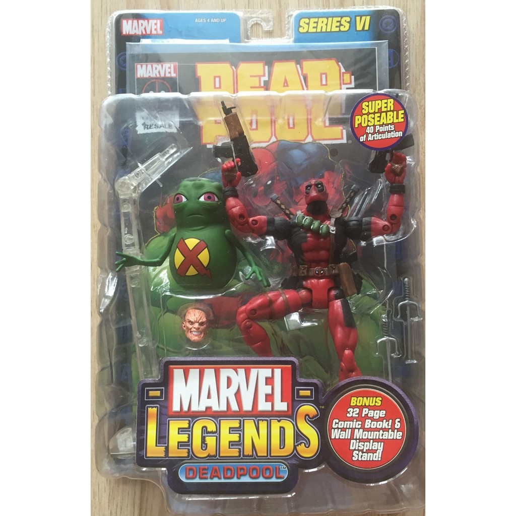 toy biz marvel legends deadpool