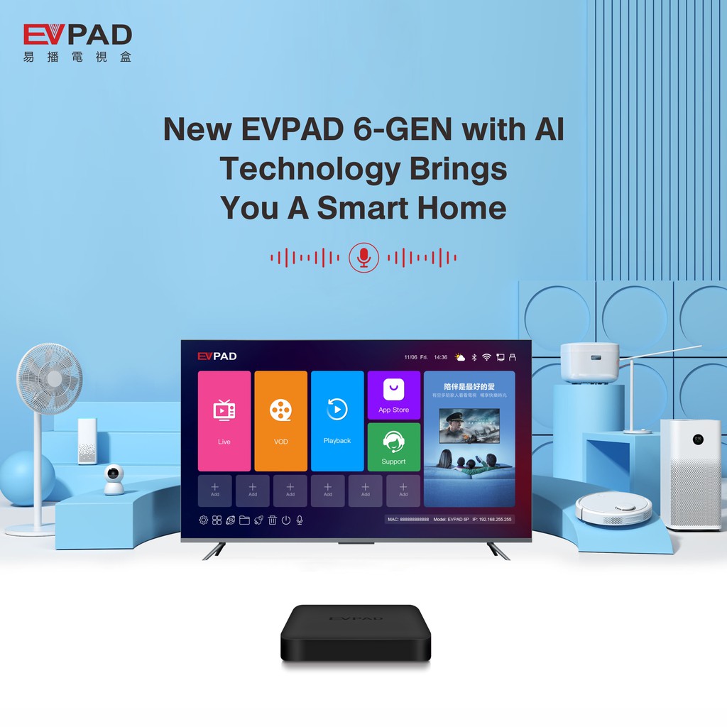 純正在庫 「とも吉様専用」EVPAD 6P AndroidTV BOX tinyteeth.or.jp