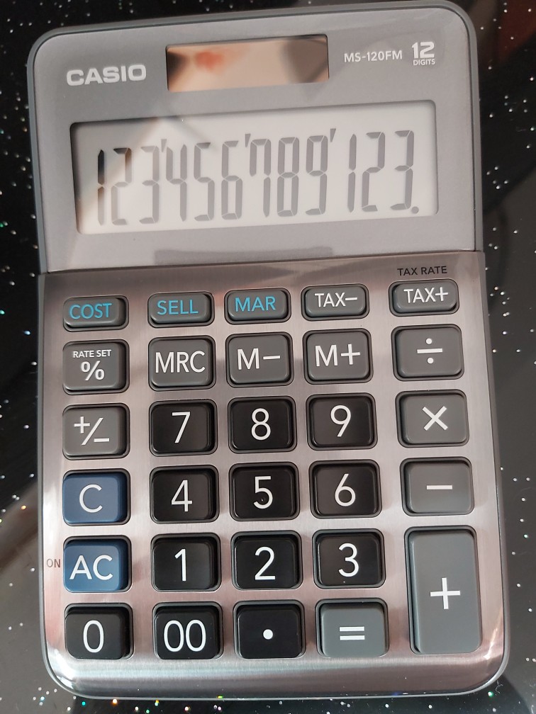 Casio Ms1fm Ms 1fm Ms 1fm Calculator Shopee Philippines