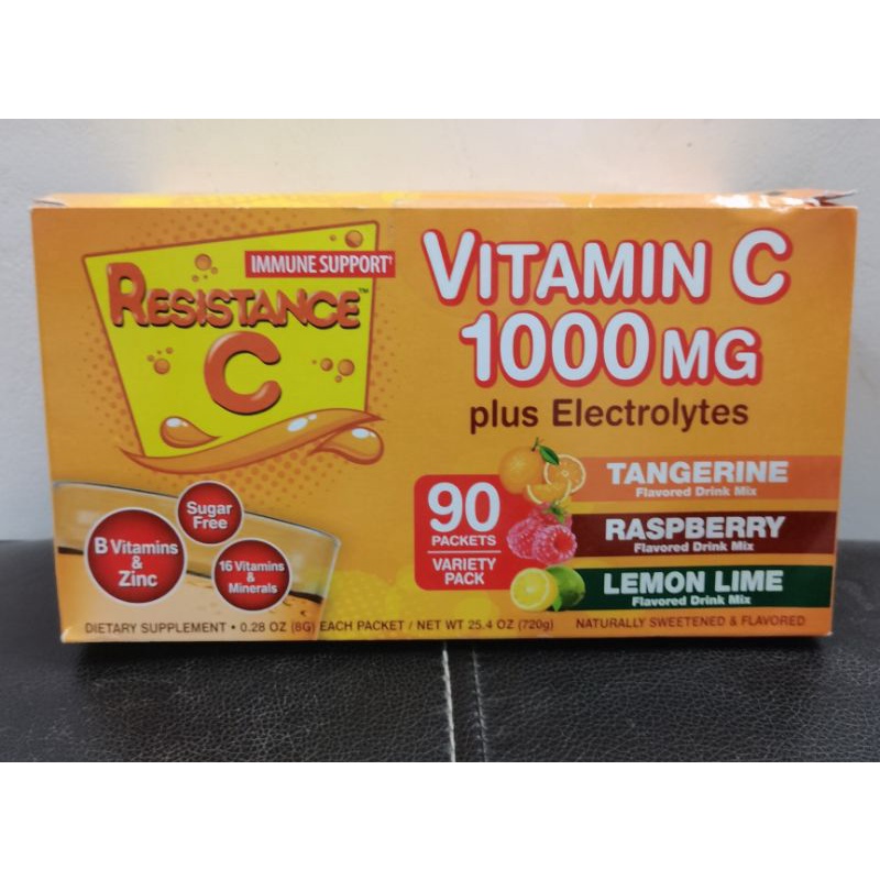 Resistance C Vitamin C 1000mg plus electrolytes Shopee Philippines
