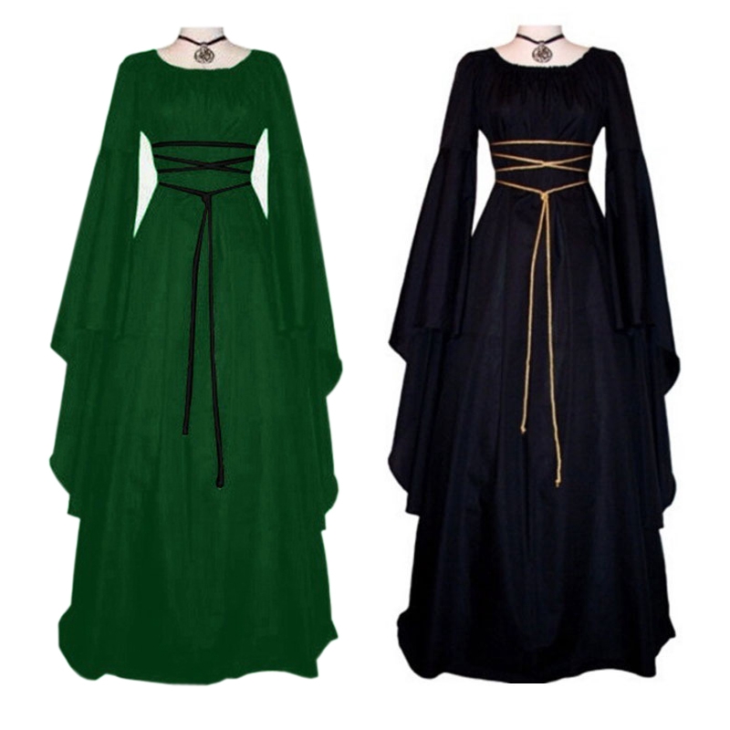 Womens Vintage Medieval Dress Victorian Renaissance Gothic | Shopee ...
