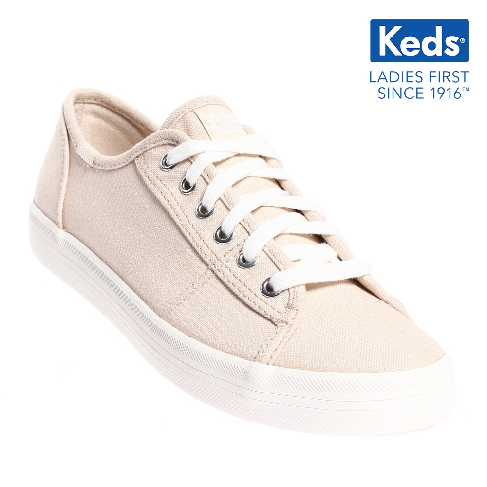 keds kickstart chambray pink