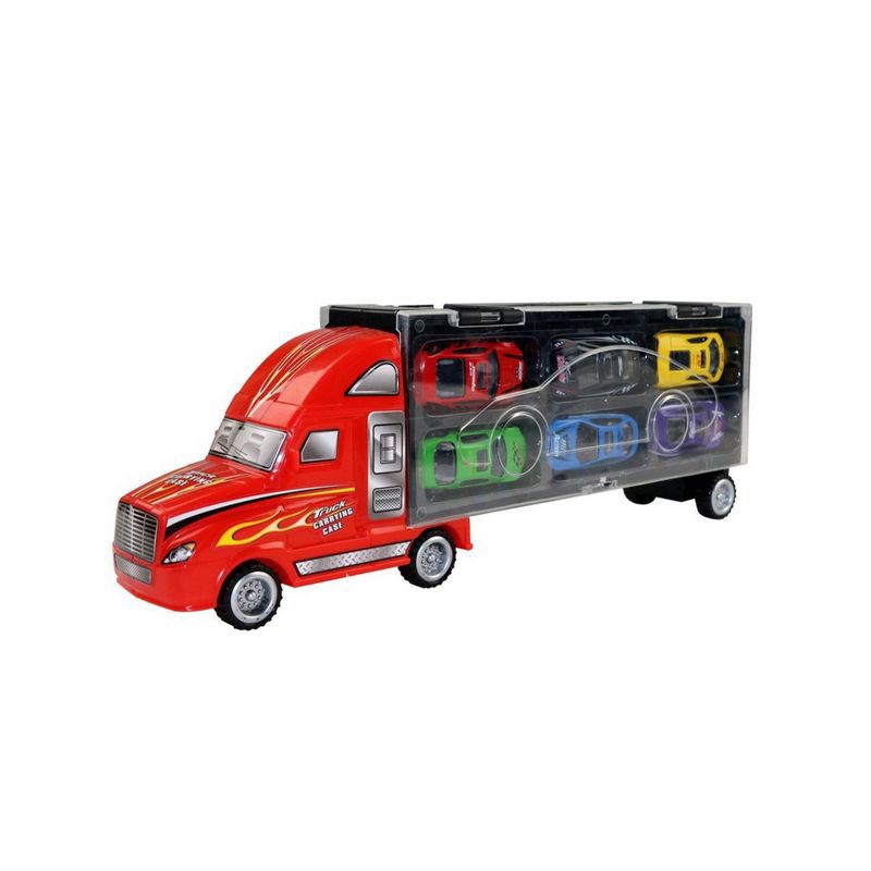 car carrying truck toy