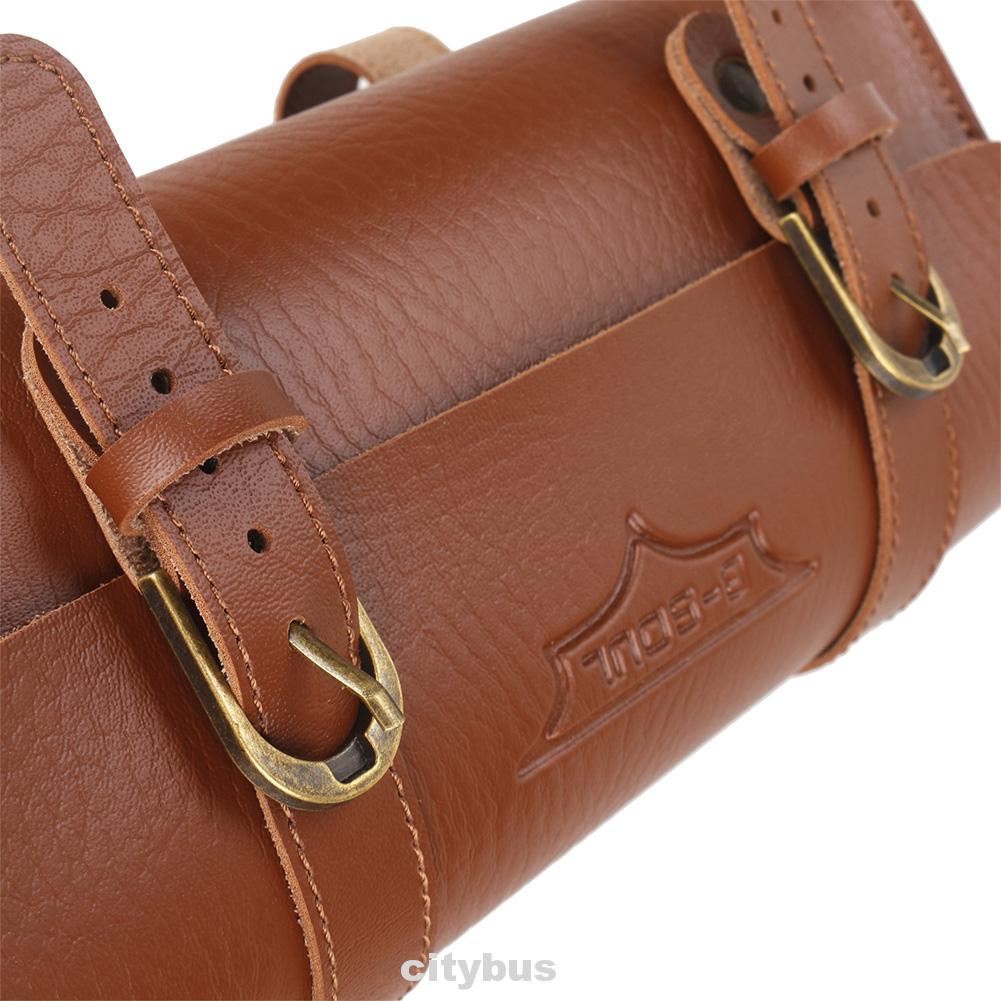 leather bicycle saddle bags