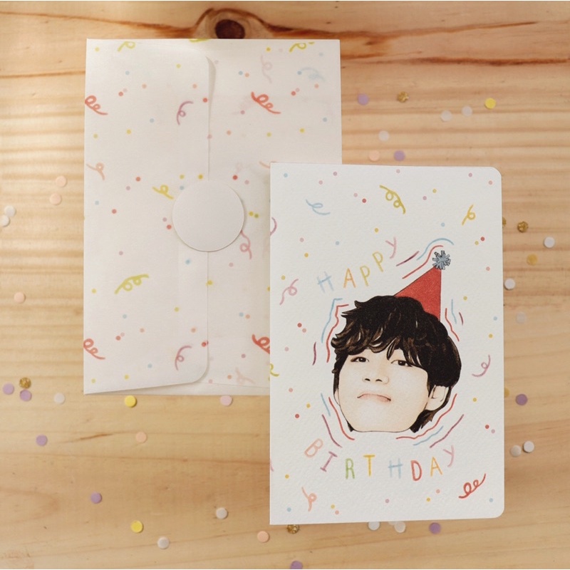 BTS V/Taehyung Birthday Greeting Card | Shopee Philippines