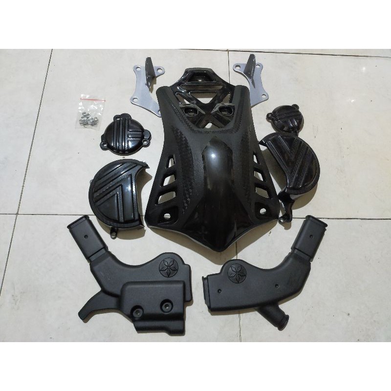 MESIN Klx DTracker Engine Cover Engine Cover Frame Block Engine Cover