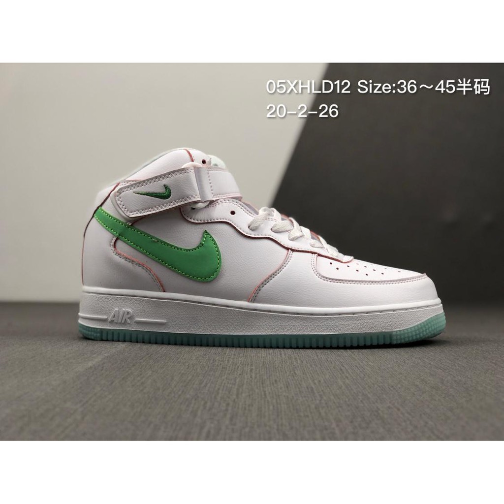 nike af1 high top white